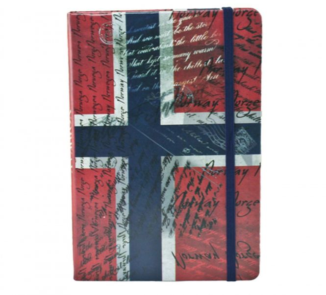 Main Image Note Book in the Norwegian Flag