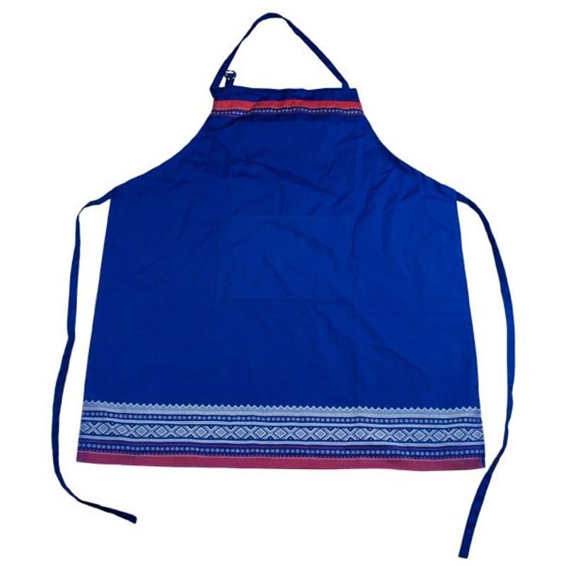 Apron with Marius® pattern - Blue