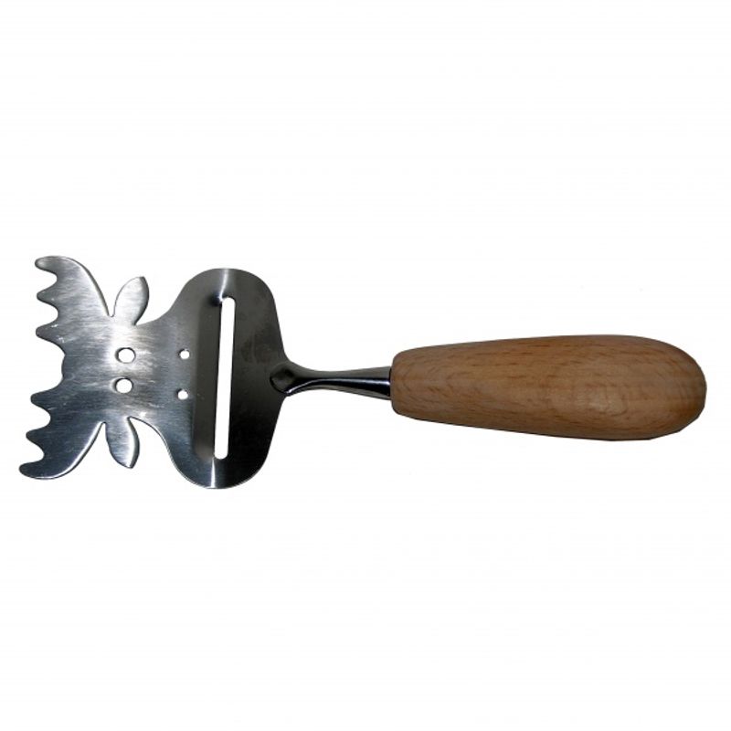Ostehøvel, elg, metall og tre
