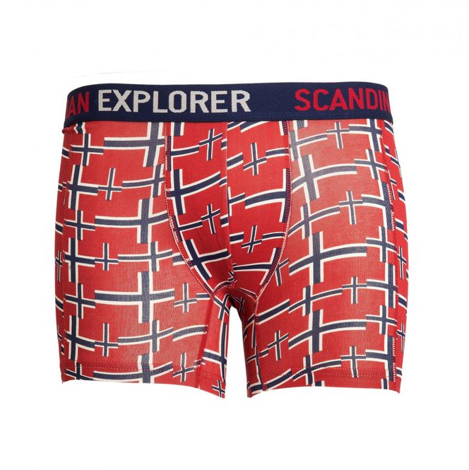 Main Image Mens Boxer shorts in the Norwegian flag