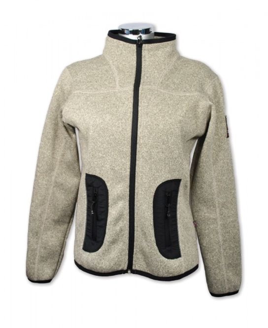 Hovedbilde Leah - Lett fleece jakke - Lys grå