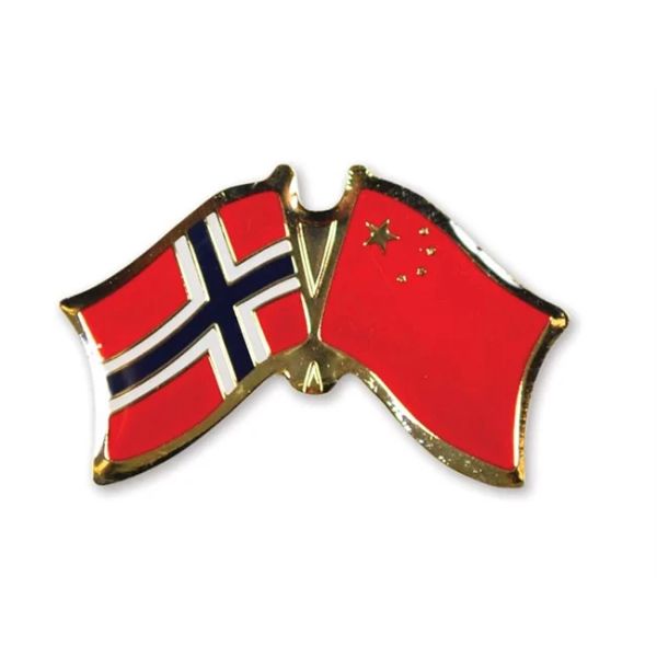 Vennskaps pin Norge - Kina