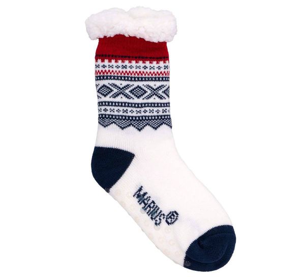 Snuggle Socks Marius® - White, blue, red