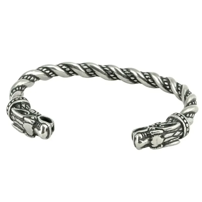 Vikingarmbånd - Dragehode